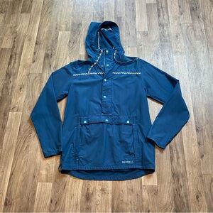 Merrell Blue Windbreaker 1/2 Zip Jacket Size Medium